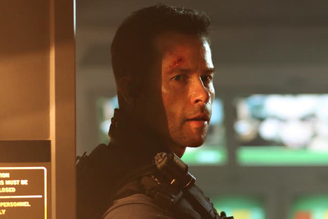 <p>Guy Pearce in ‘Lockout’</p>