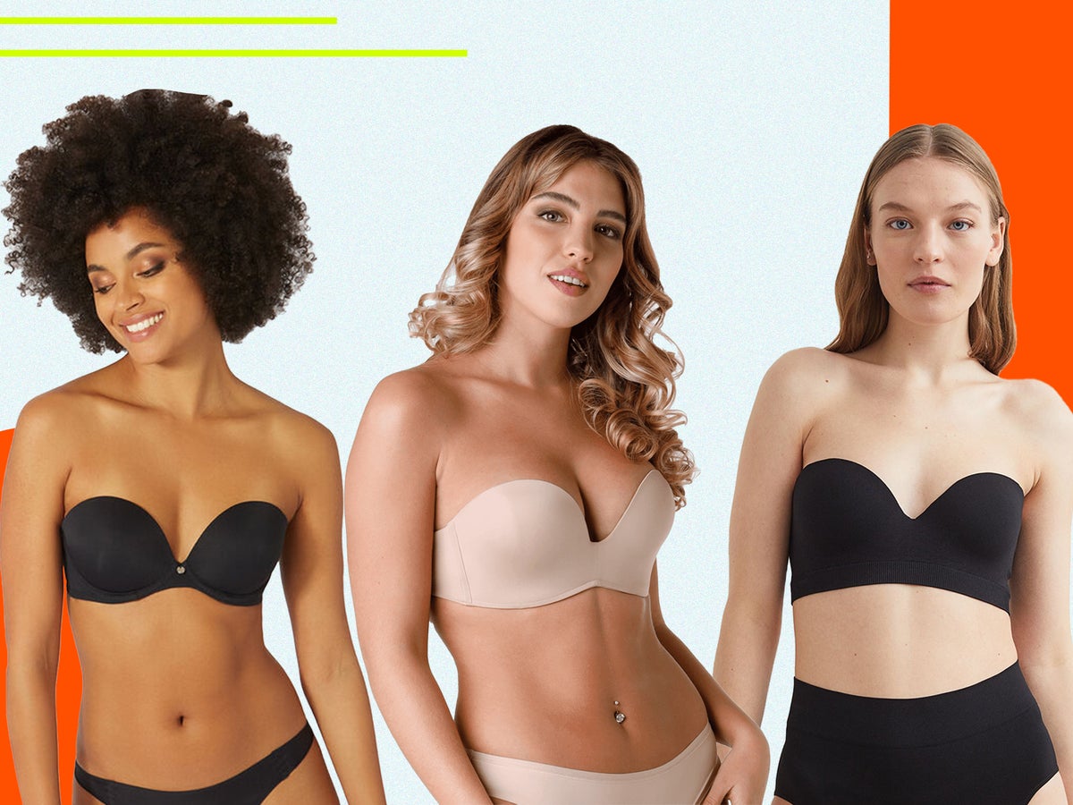 16 best strapless bras that flatter, lift and stay in place all day