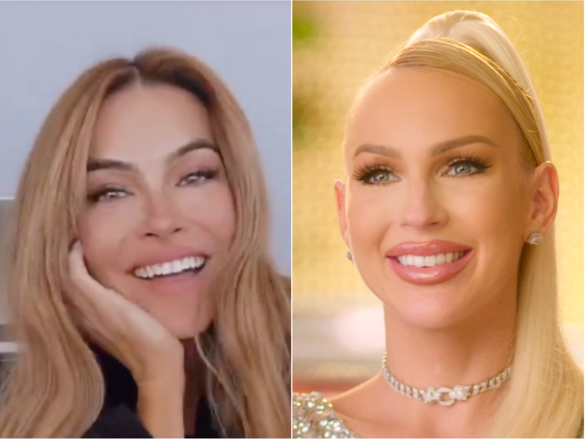 <p>Chrishell Stause and Christine Quinn</p>