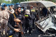 ‘Chinese nationals’ among at least four dead in blast at Karachi university