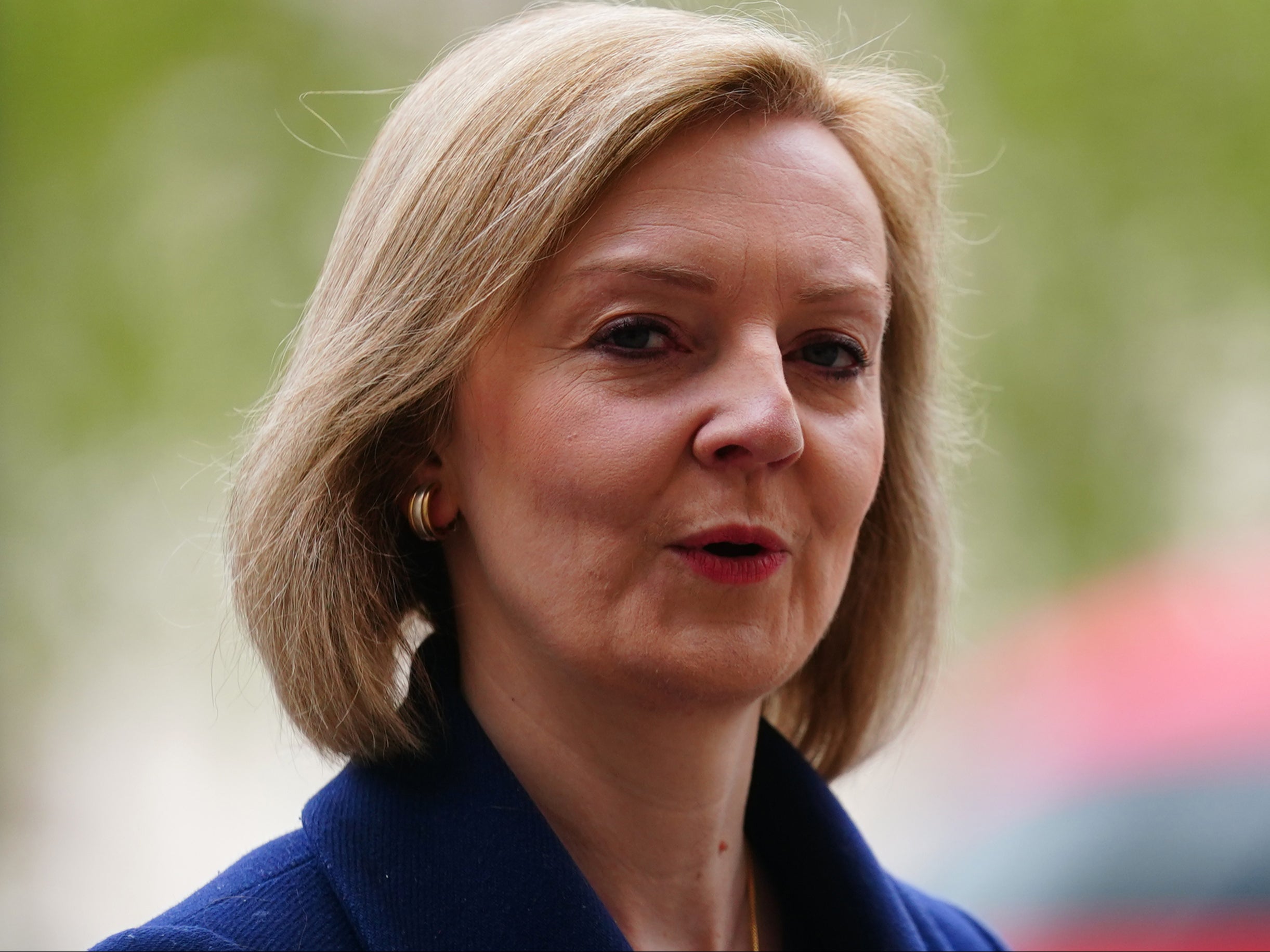 Foreign secretary Liz Truss