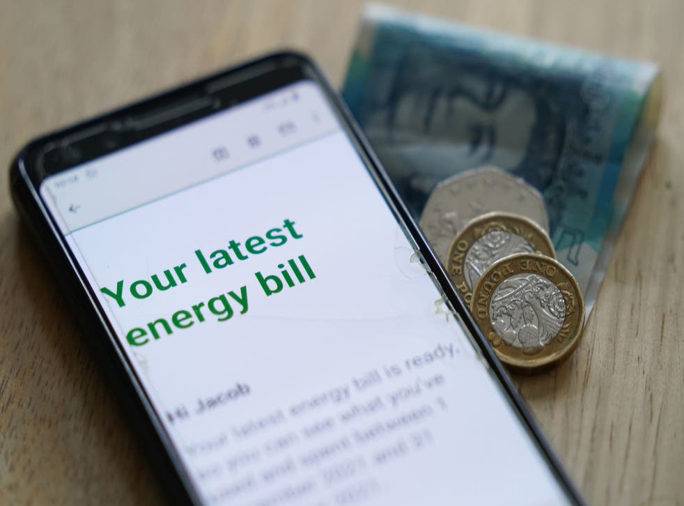 <p>I’m waiting anxiously for my April energy bill, which is supposed to rise by approximately 50 per cent</p>