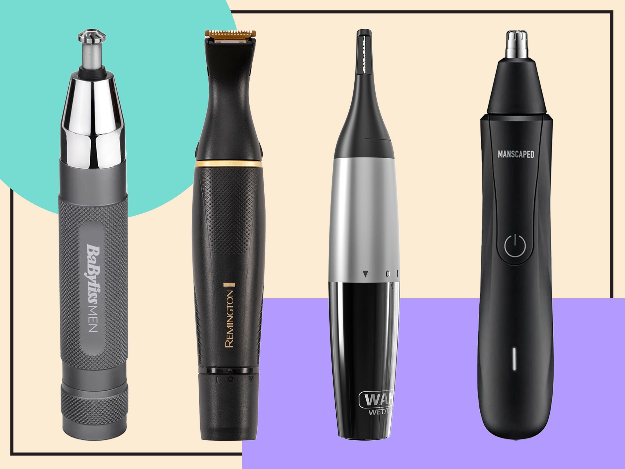 SEJOY Rechargeable Nose Hair Trimmer – 360° Rotating, Waterproof, Ear & Eyebrow, Unisex Black