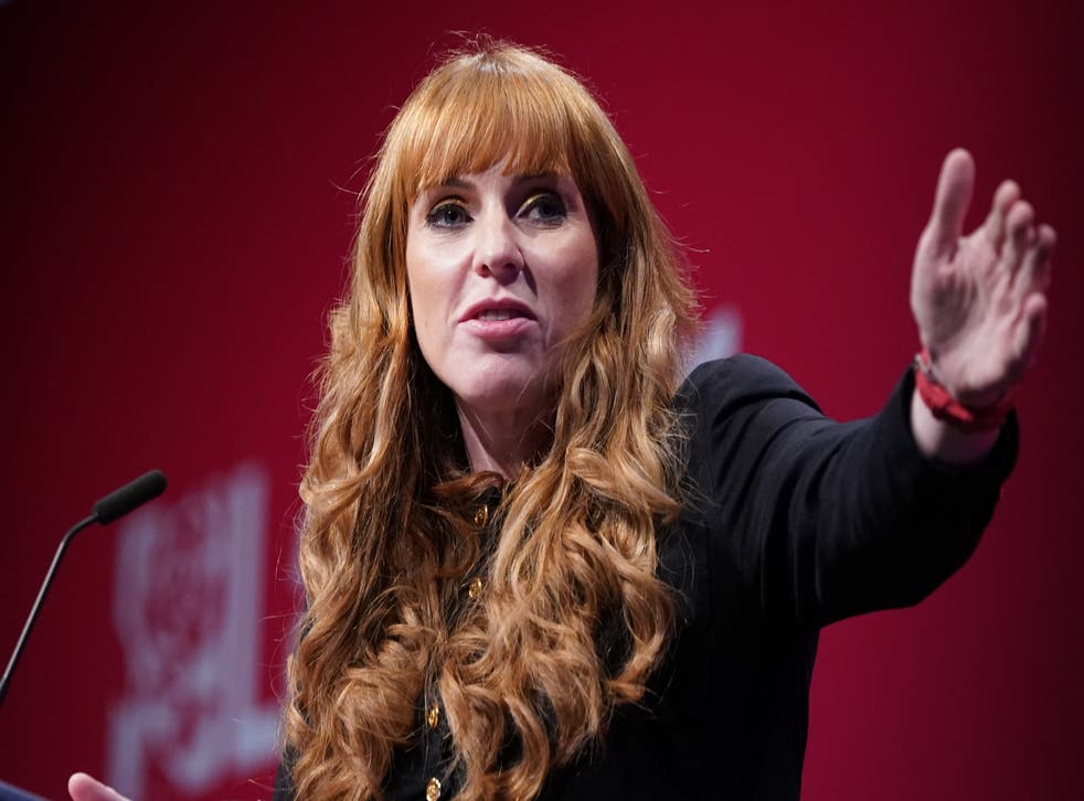 <p>Ms Rayner, Labour MP for Ashton-under-Lyne, responded by accusing Tory MPs of wielding anonymous briefings to disseminate ‘desperate, perverted smears’ about her</p>