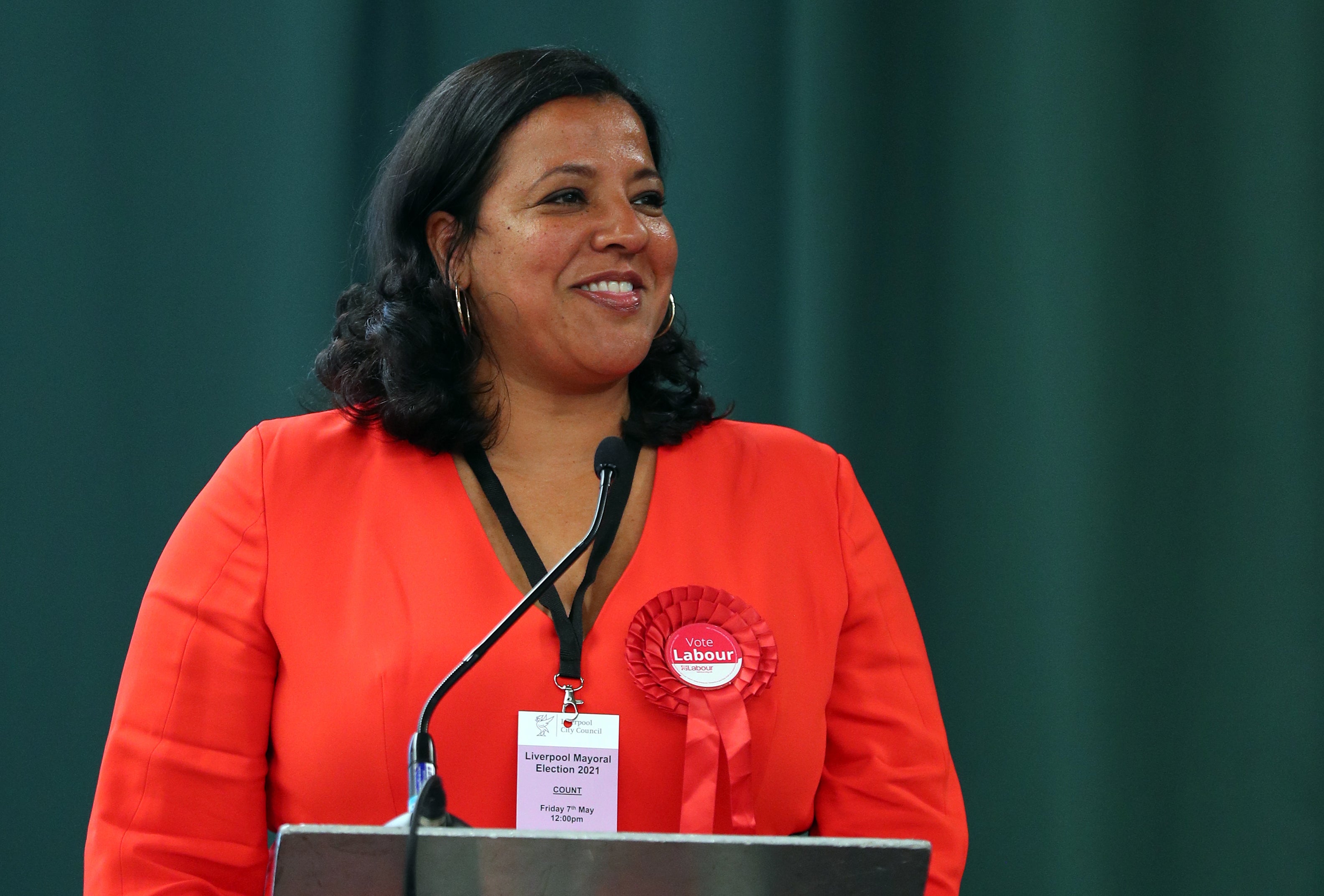 Ms Anderson was elected mayor almost one year ago (Peter Byrne/PA)