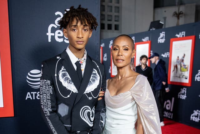 <p>Jaden Smith claims Tupac proposed to his mother </p>
