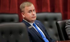 Woman testifying in Idaho lawmaker's rape trial flees court