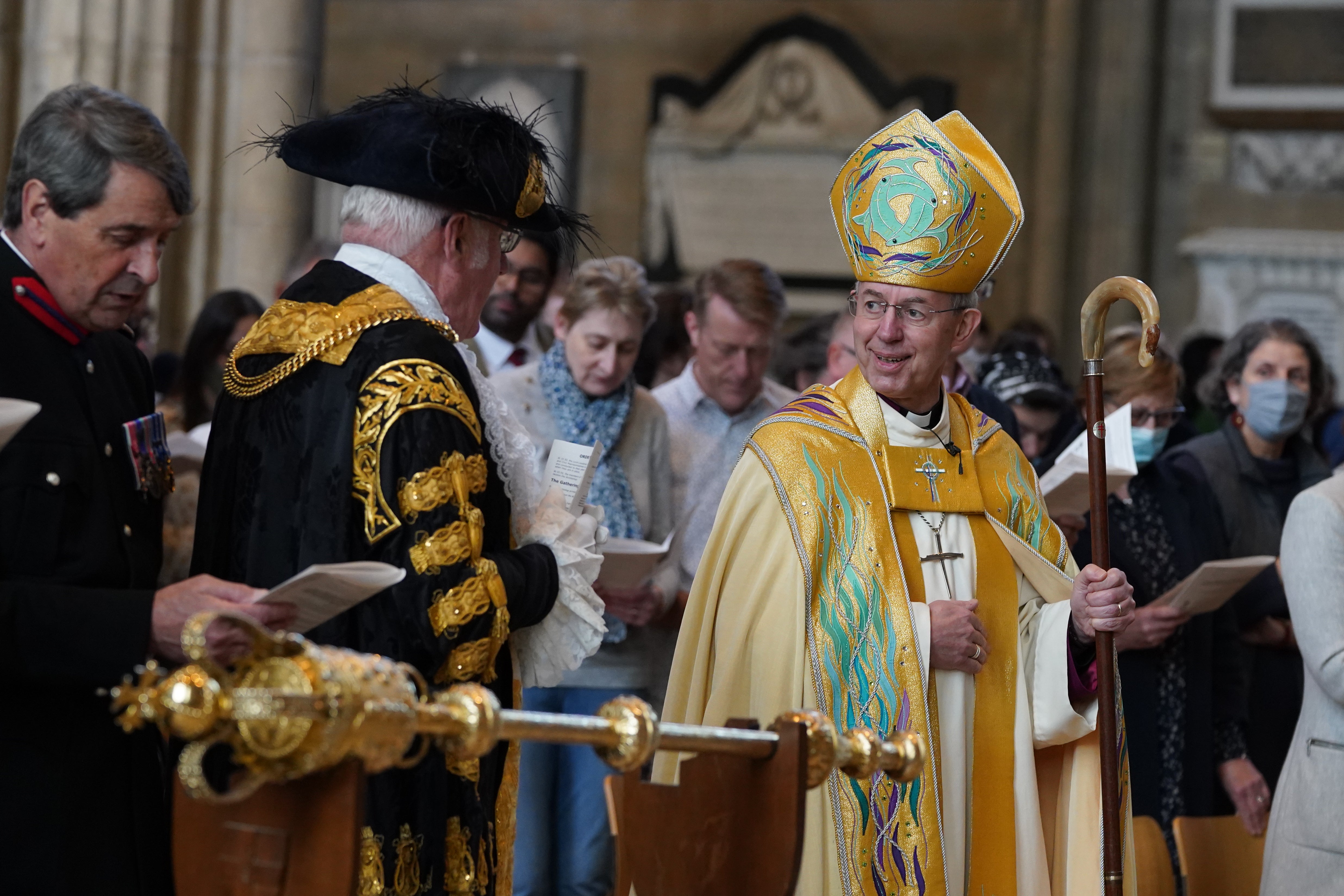 The Archbishop of Canterbury Justin Welby has again spoken out against the Government’s new migration policy, warning that the Church of England ‘is not a passive observer of migration policy’ (Gareth Fuller/PA)