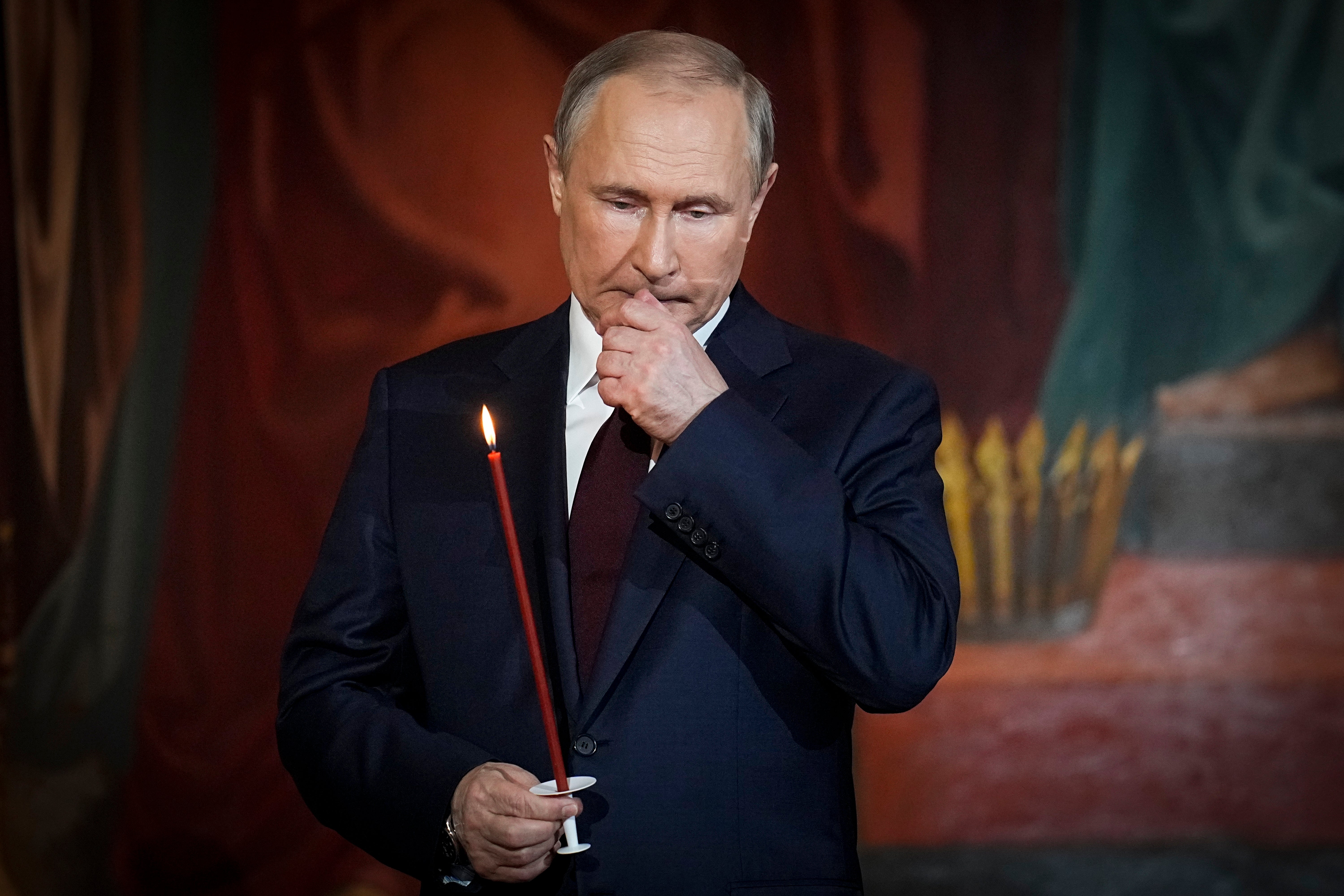 Vladimir Putin’s regime has warned of a ‘proportional response’ against Britain for backing Ukrainian strikes behind Russian lines (Alexander Zemlianichenko/AP)