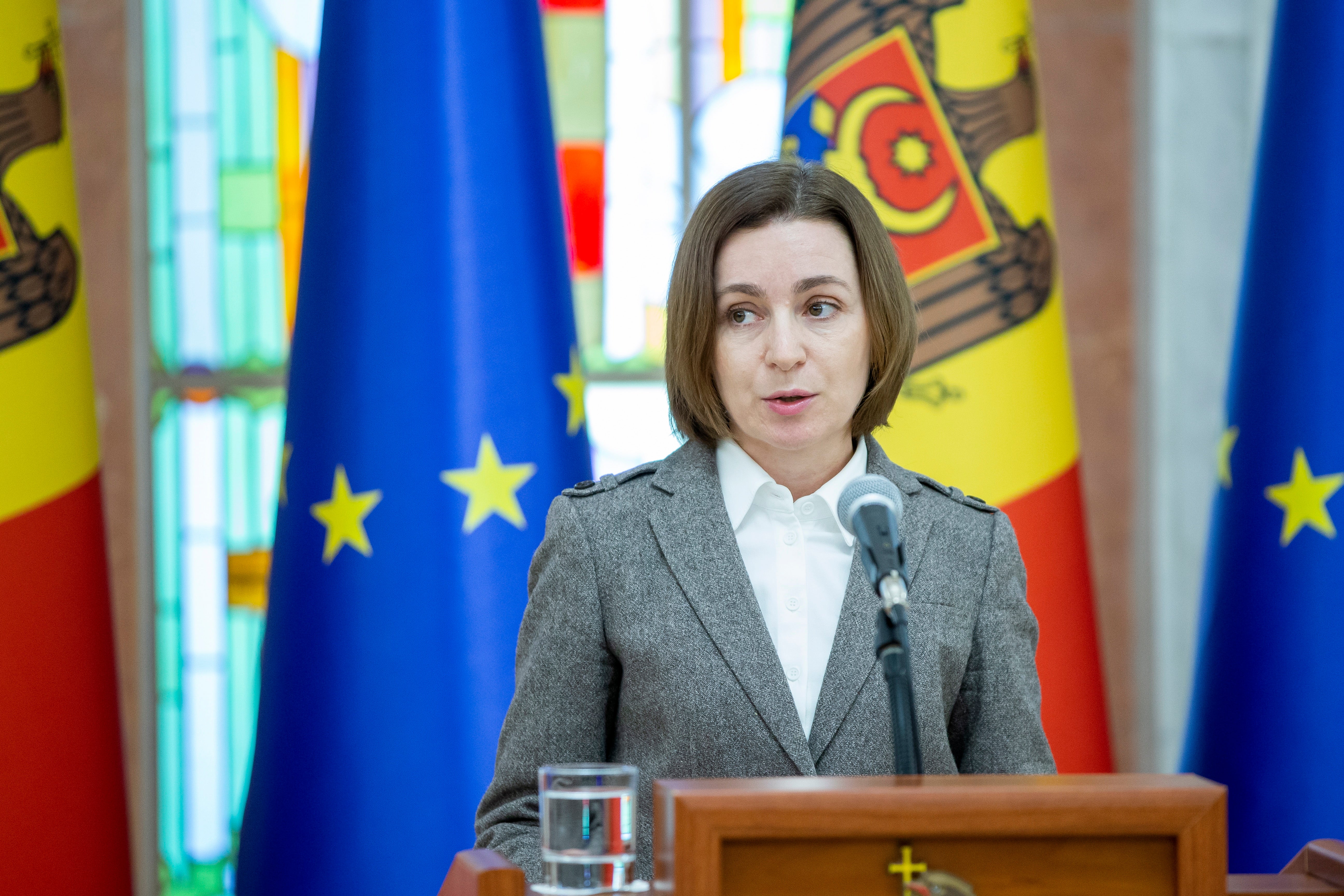 President of Moldova Maia Sandu has expressed concerns following bombings in the breakaway region of Transnistria
