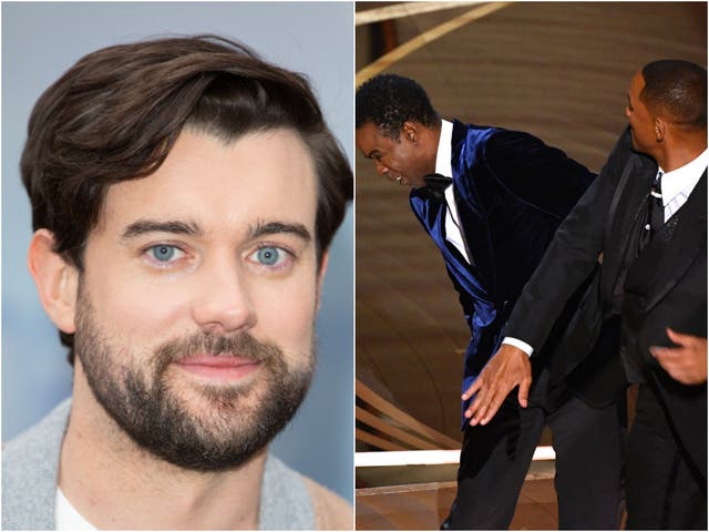 <p>Jack Whitehall and Will Smith</p>