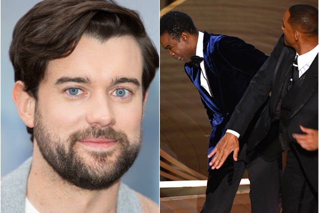 <p>Jack Whitehall and Will Smith</p>