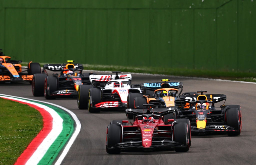 Max Verstappen passed Charles Lecerc to win the opening sprint race of the season last weekend