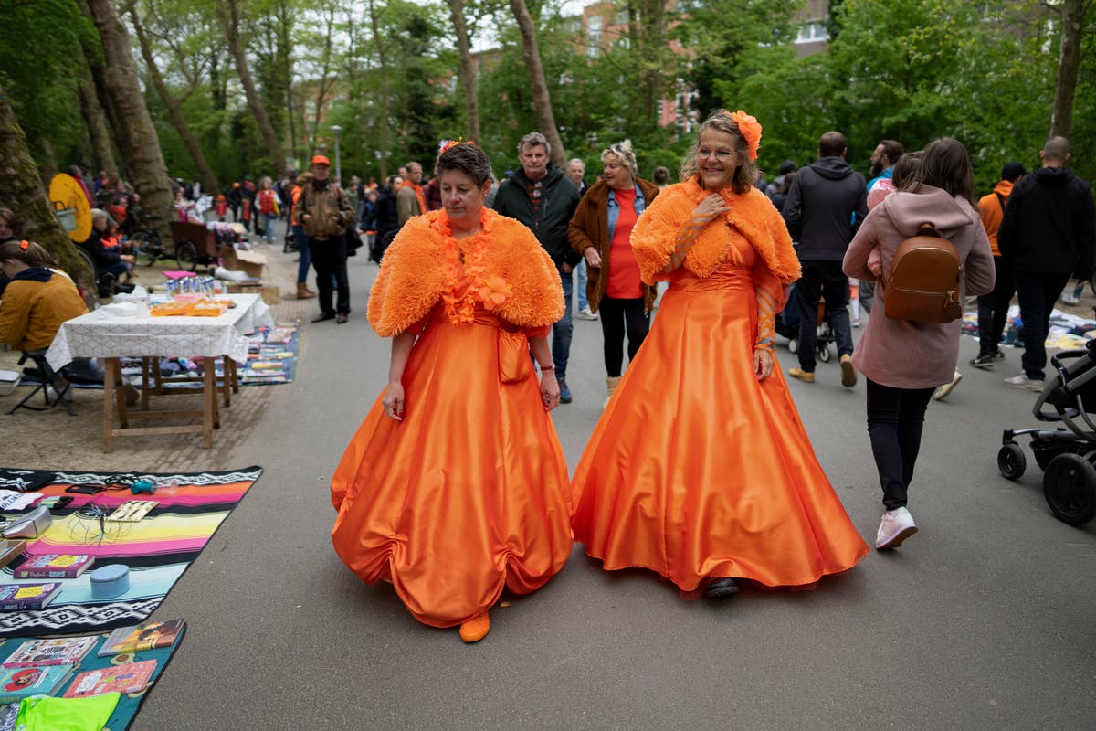 After 2 muted years, orange-clad folk mark Dutch King's Day