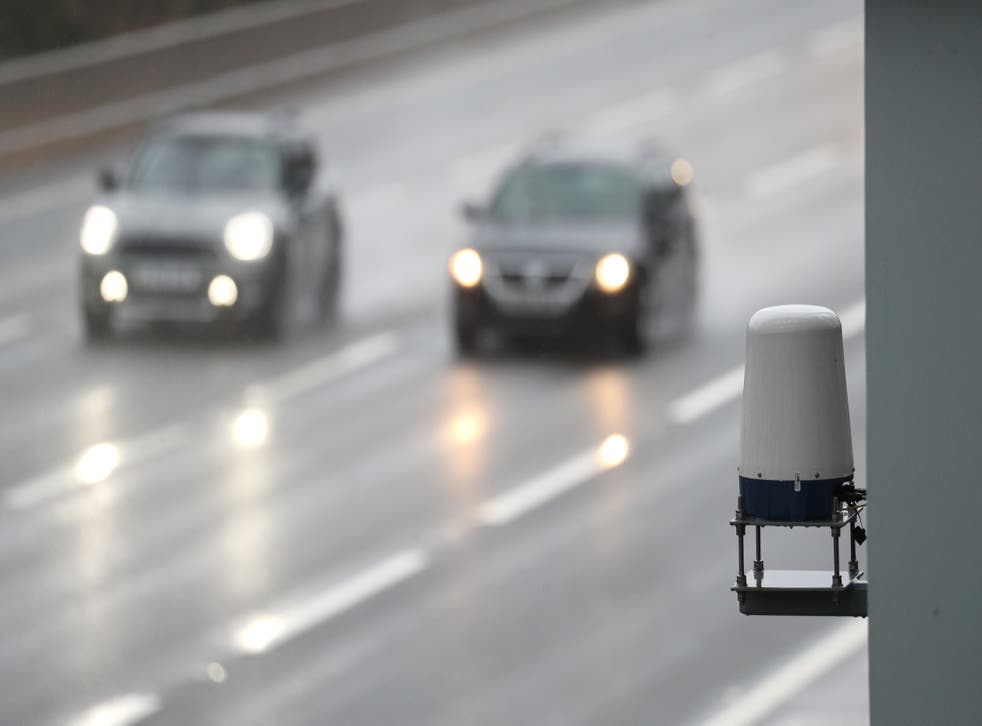 Radar technology to detect broken down vehicles has been retrofitted to 111 more miles of England’s smart motorways in the past year, Transport Secretary Grant Shapps said (Andrew Matthews/PA)