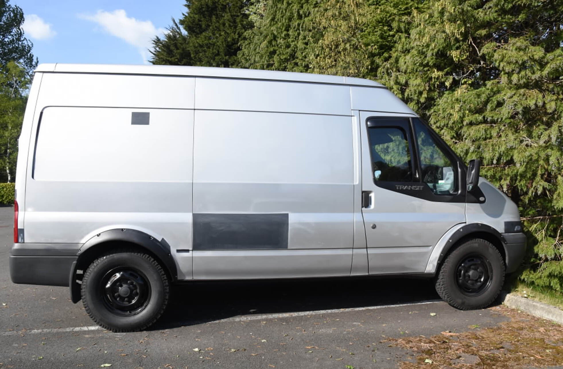 The Transit van highlighted by police (Lancashire Constabulary/PA)