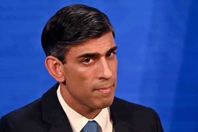 Rishi Sunak has not ruled out more support with energy bills in the autumn (Justin Tallis/PA)