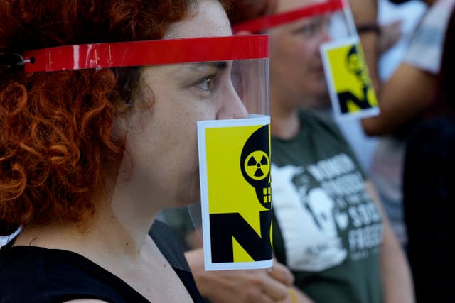 Cyprus Nuclear Protest