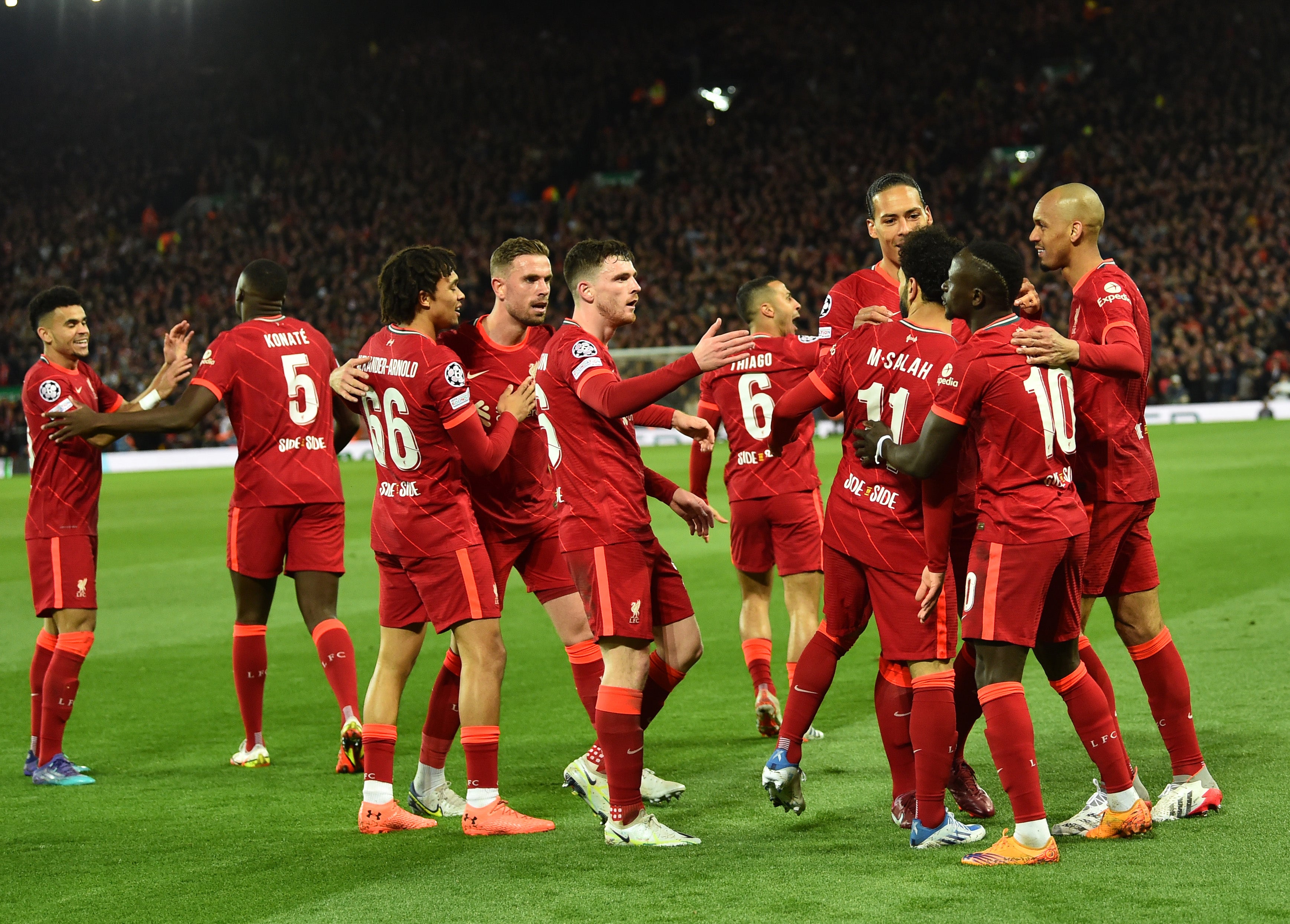 Liverpool convincingly beat Villarreal 2-0 in the first leg of their semi-final