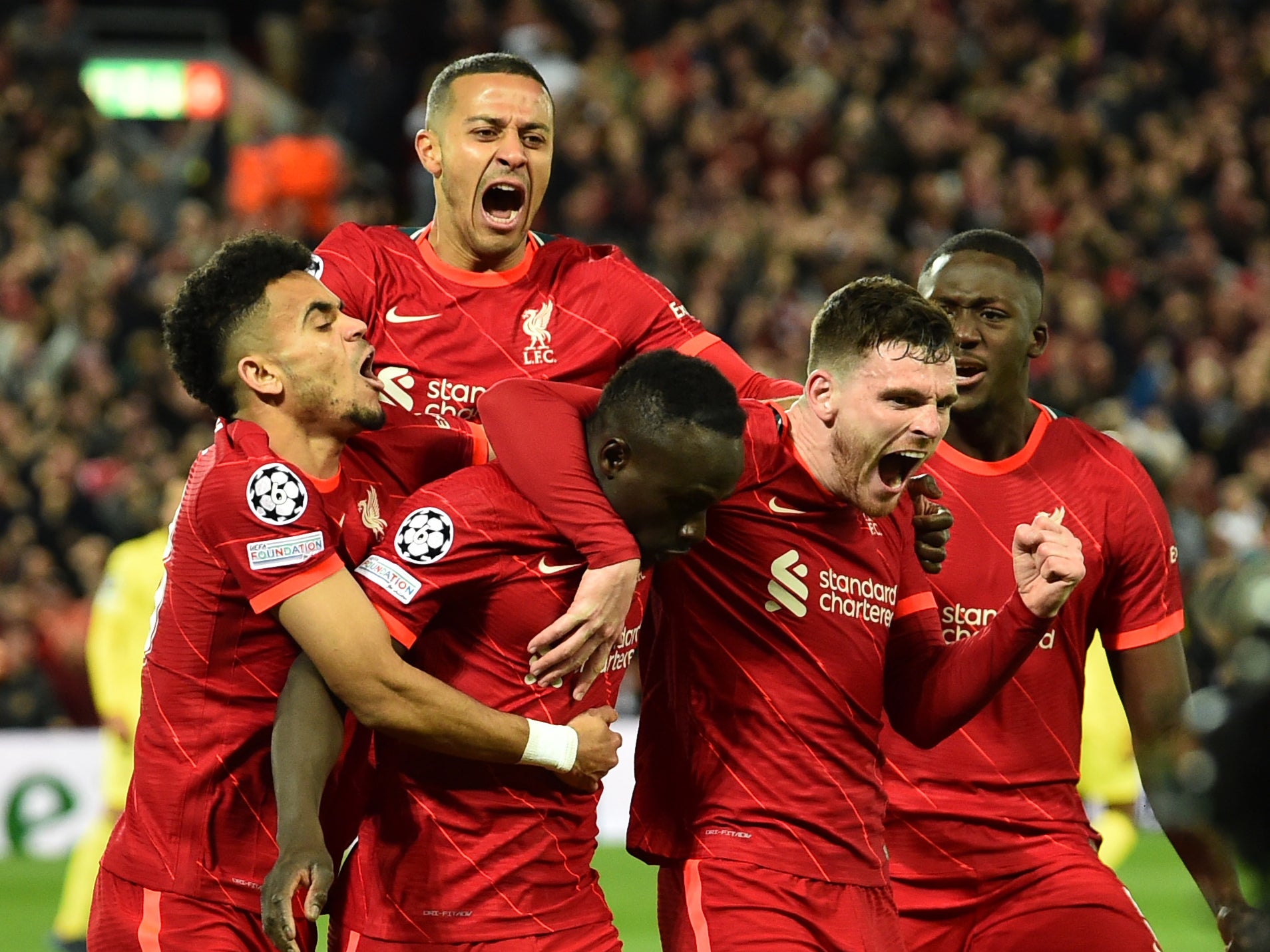 Liverpool player ratings vs Tottenham: Luis Diaz is back