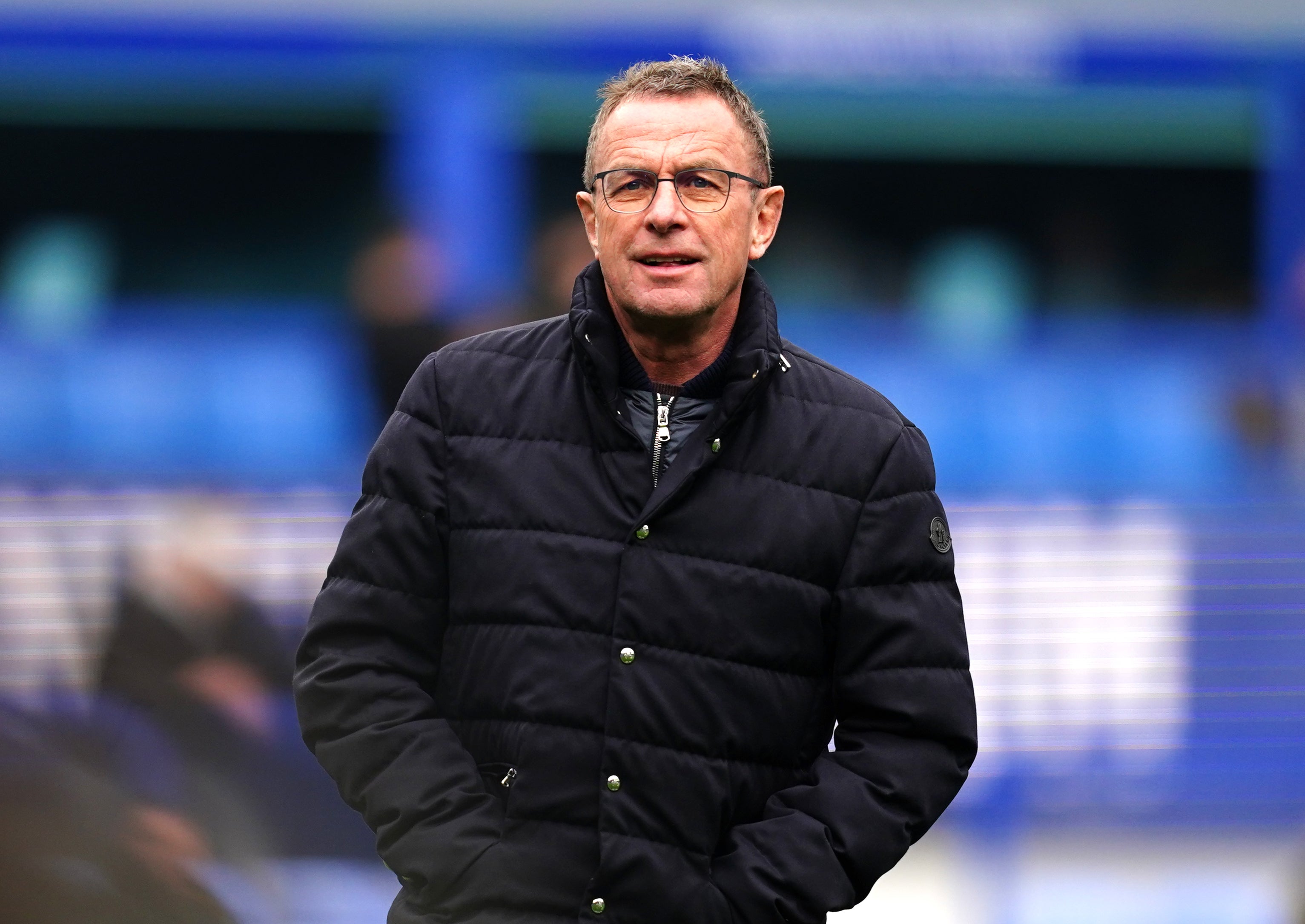 Manchester United interim manager Ralf Rangnick (Martin Rickett/PA)