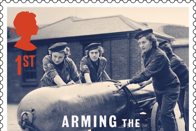 <p>A further four stamps, presented in a miniature sheet, showcase the brave work of the ferry pilots of the Air Transport Auxiliary – known as the Spitfire Women</p>