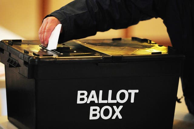 <p>Ballots are taking place this Thursday in all four nations of the UK </p>