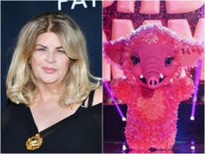 The Masked Singer US: Kirstie Alley is revealed as Baby Mammoth as she is eliminated 