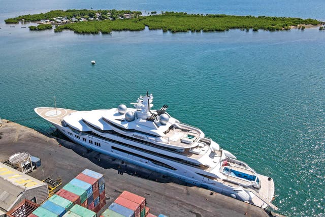 Fiji Russia Superyacht