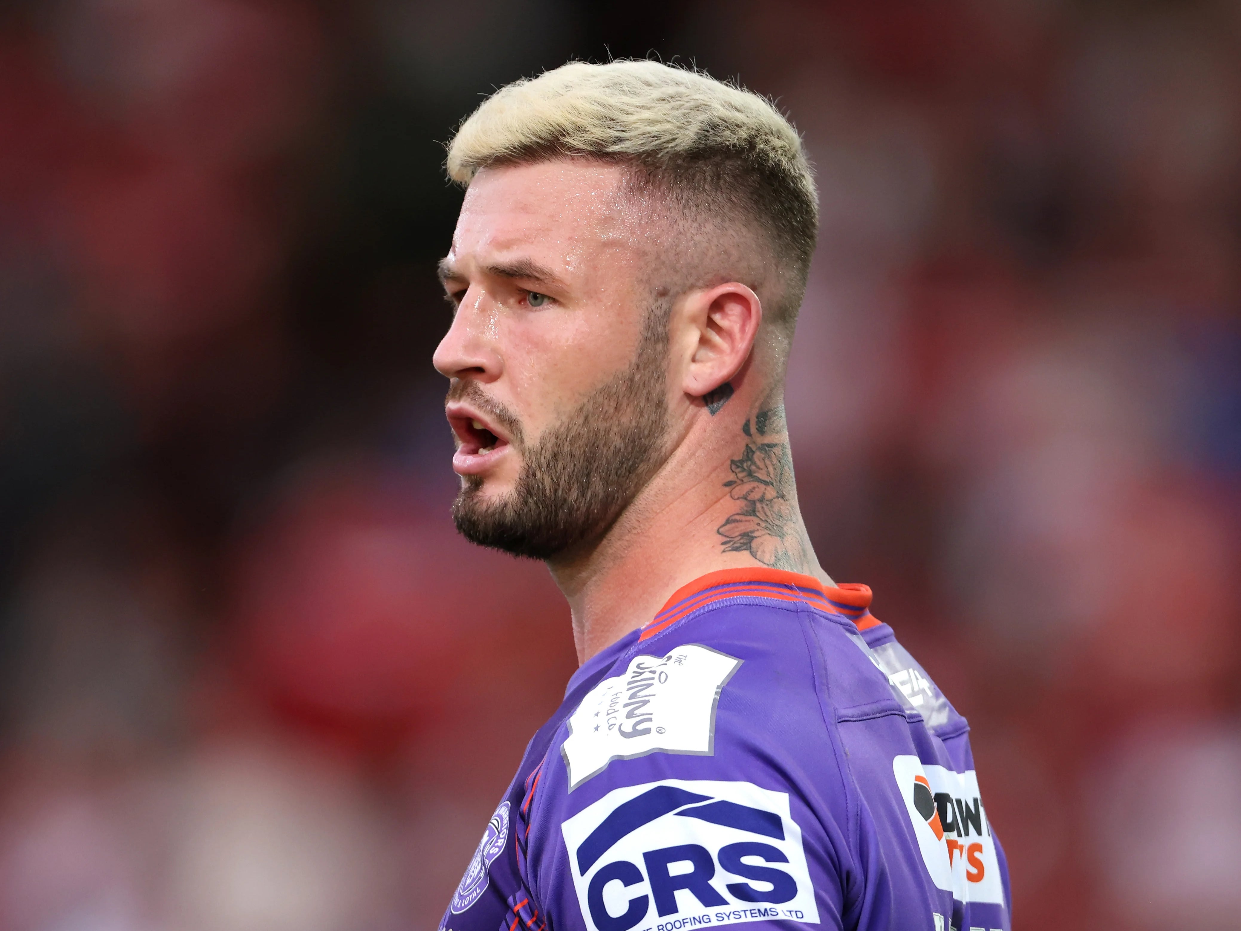 Former Wigan full-back Zak Hardaker will have to wait to make his return for Leeds after falling ill (PA Images/Richard Sellers)