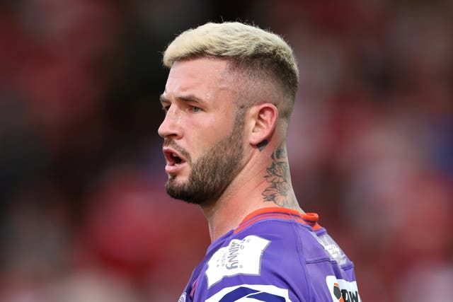<p>Former Wigan full-back Zak Hardaker was forced to wait to make his return for Leeds</p>