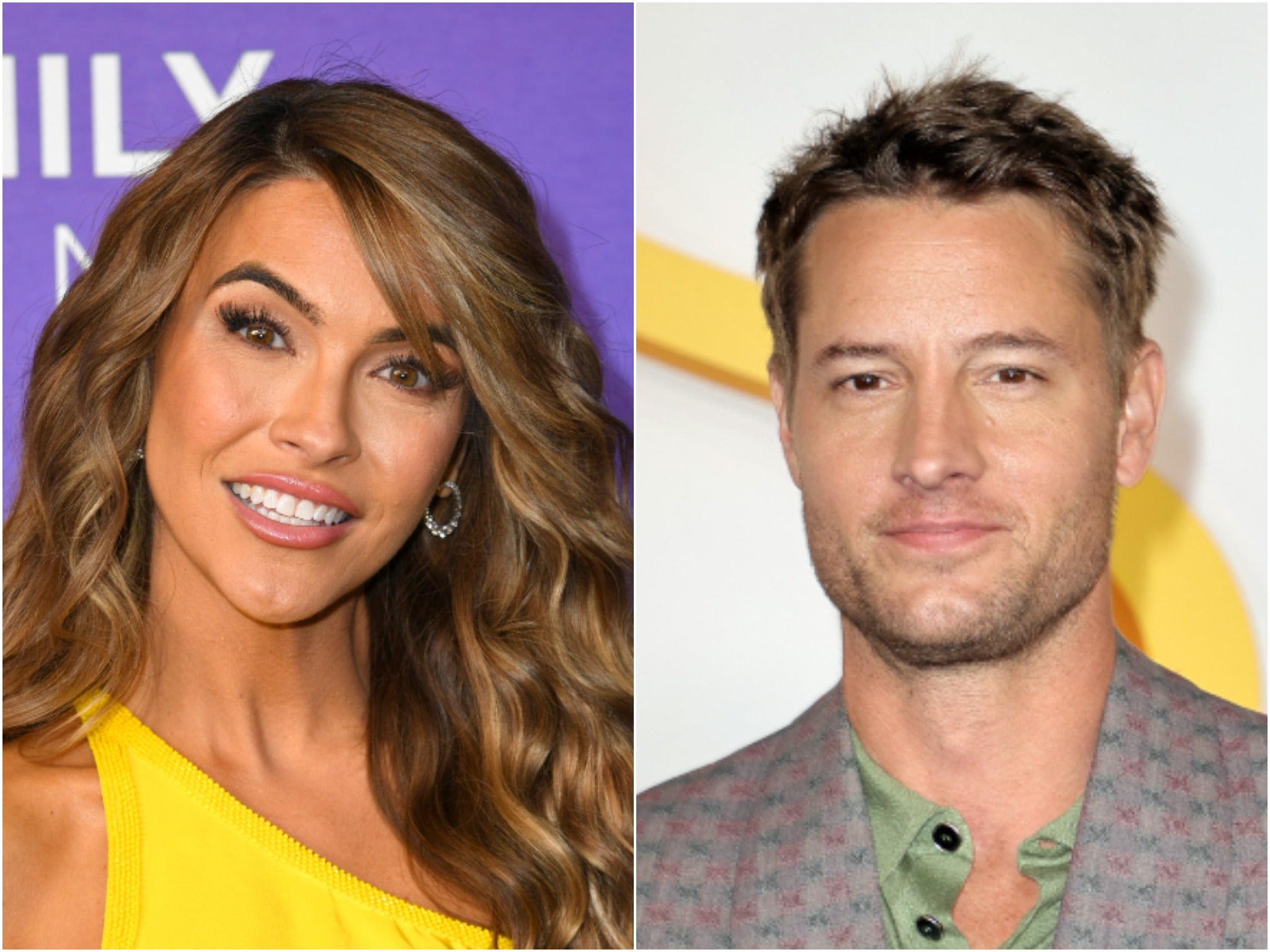 <p>Chrishell Stause and Justin Hartley</p>