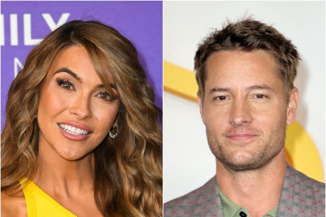 <p>Chrishell Stause and Justin Hartley</p>