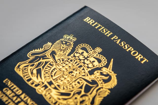 Figures show the number of valid UK passports fell by more than 2.5 million during the first two calendar years of the pandemic (Yau Ming Low/Alamy Stock Photo/PA)