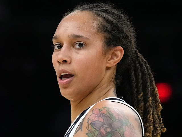 <p>Brittney Griner was detained in February </p>