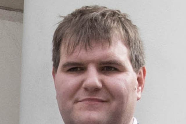 Jamie Wallis, the Conservative MP for Bridgend in Wales (Stefan Rousseau/PA)