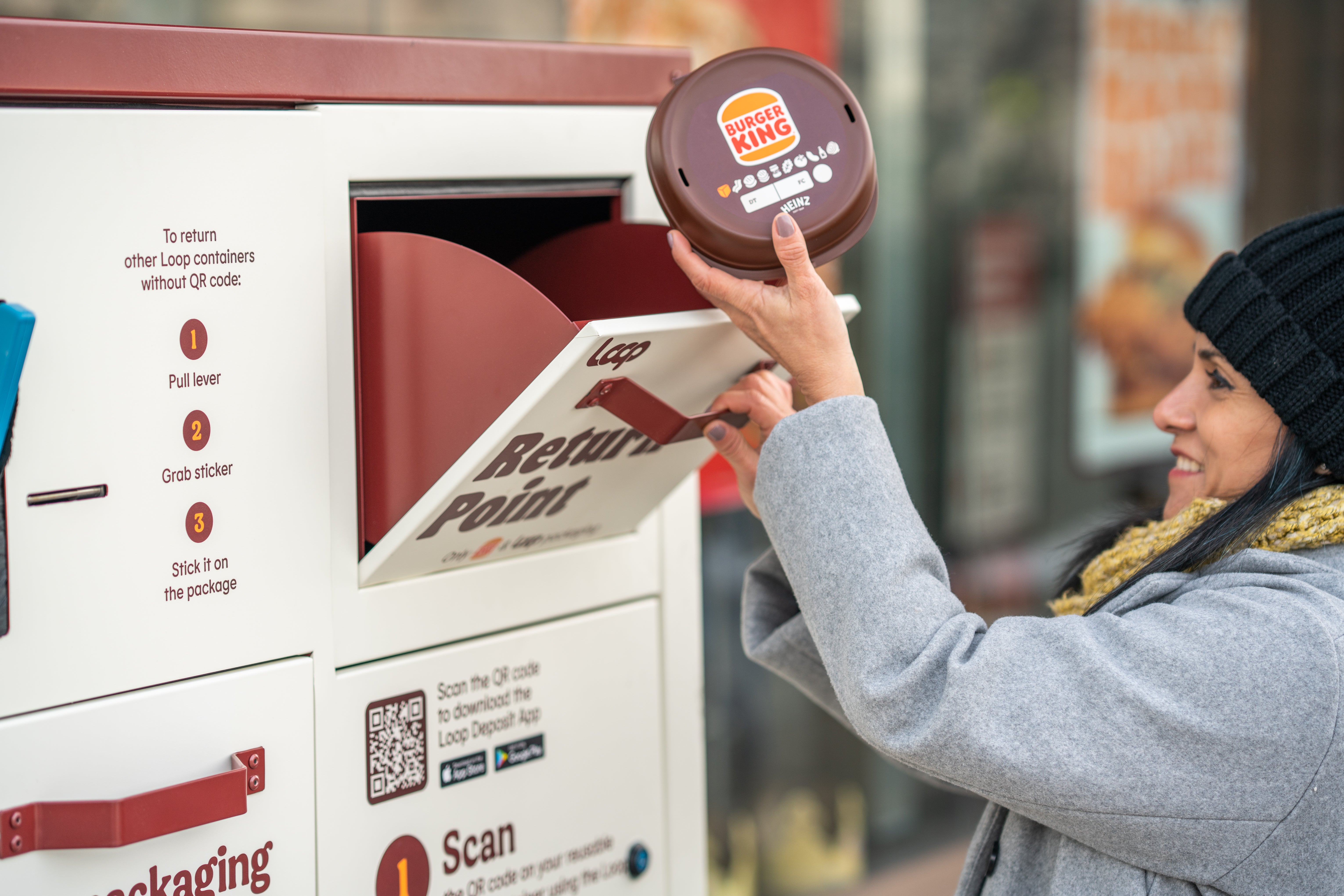 <p>Burger King is trialling a new range of re-usable and returnable packaging</p>