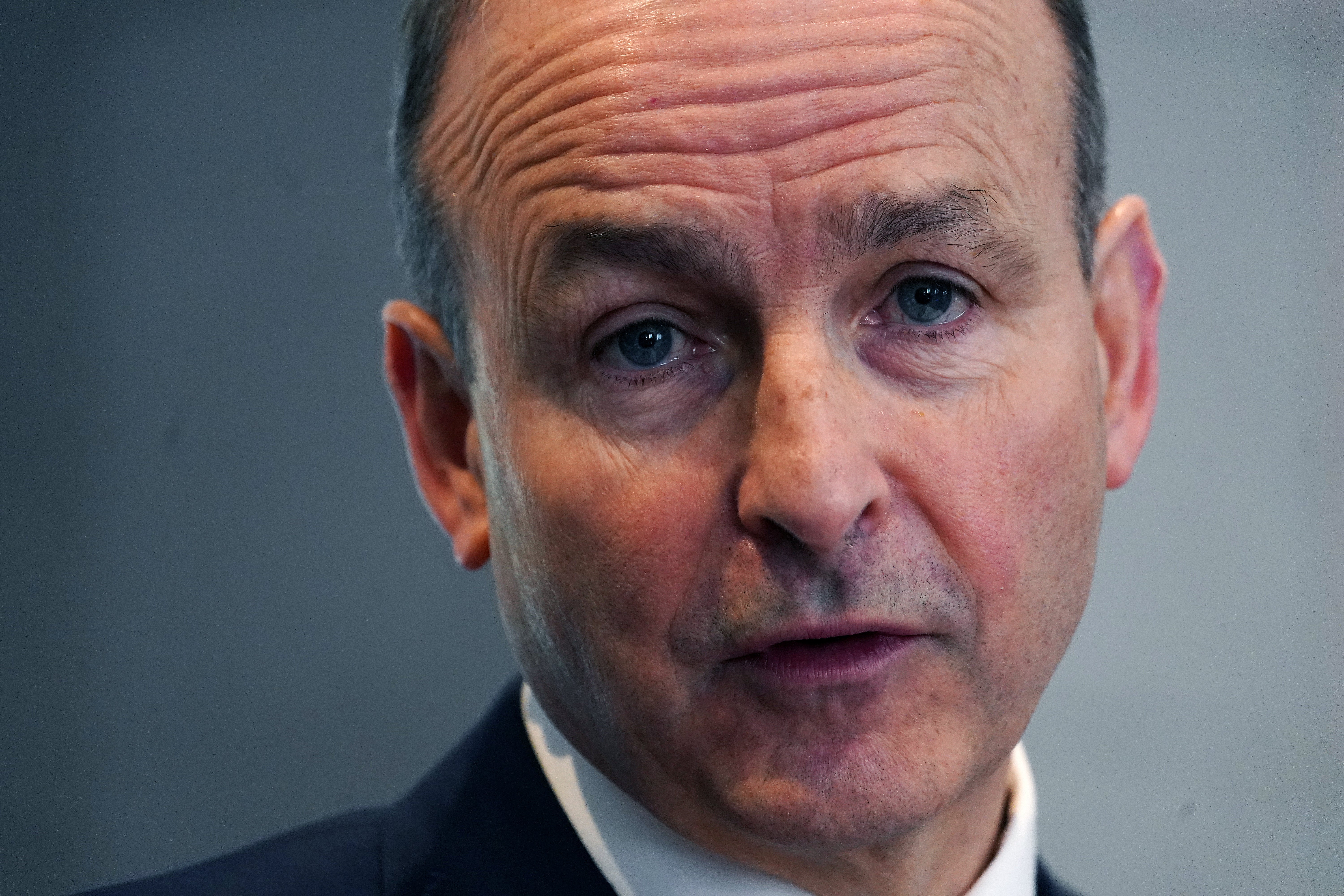 Taoiseach Micheal Martin hit out at the proposed border plans (Brian Lawless/PA)