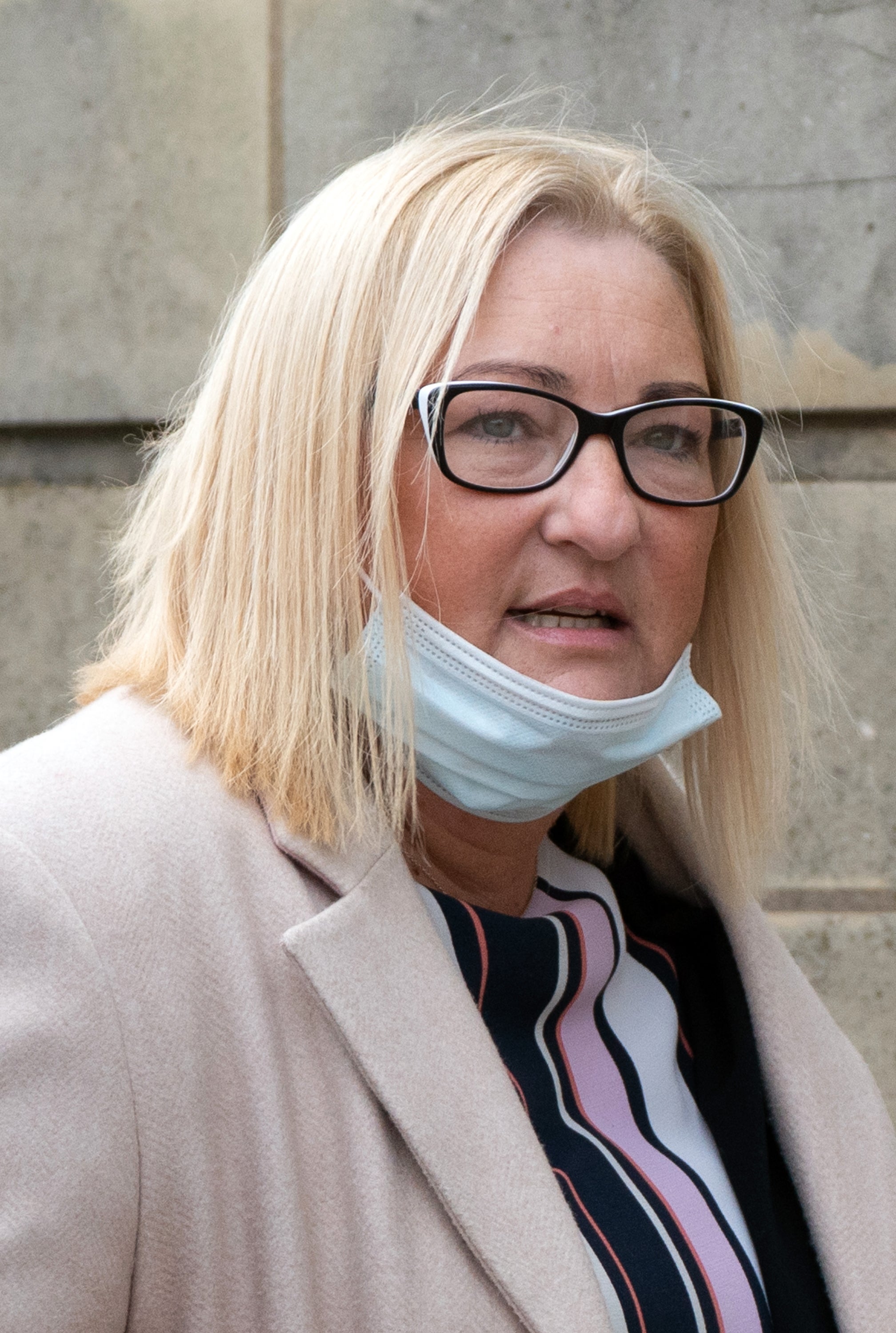 Former HMP Onley Governor Victoria Laithwaite who was jailed for eight months at Northampton Crown Court for exchanging WhatsApp messages with a prisoner (Joe Giddens/ PA)