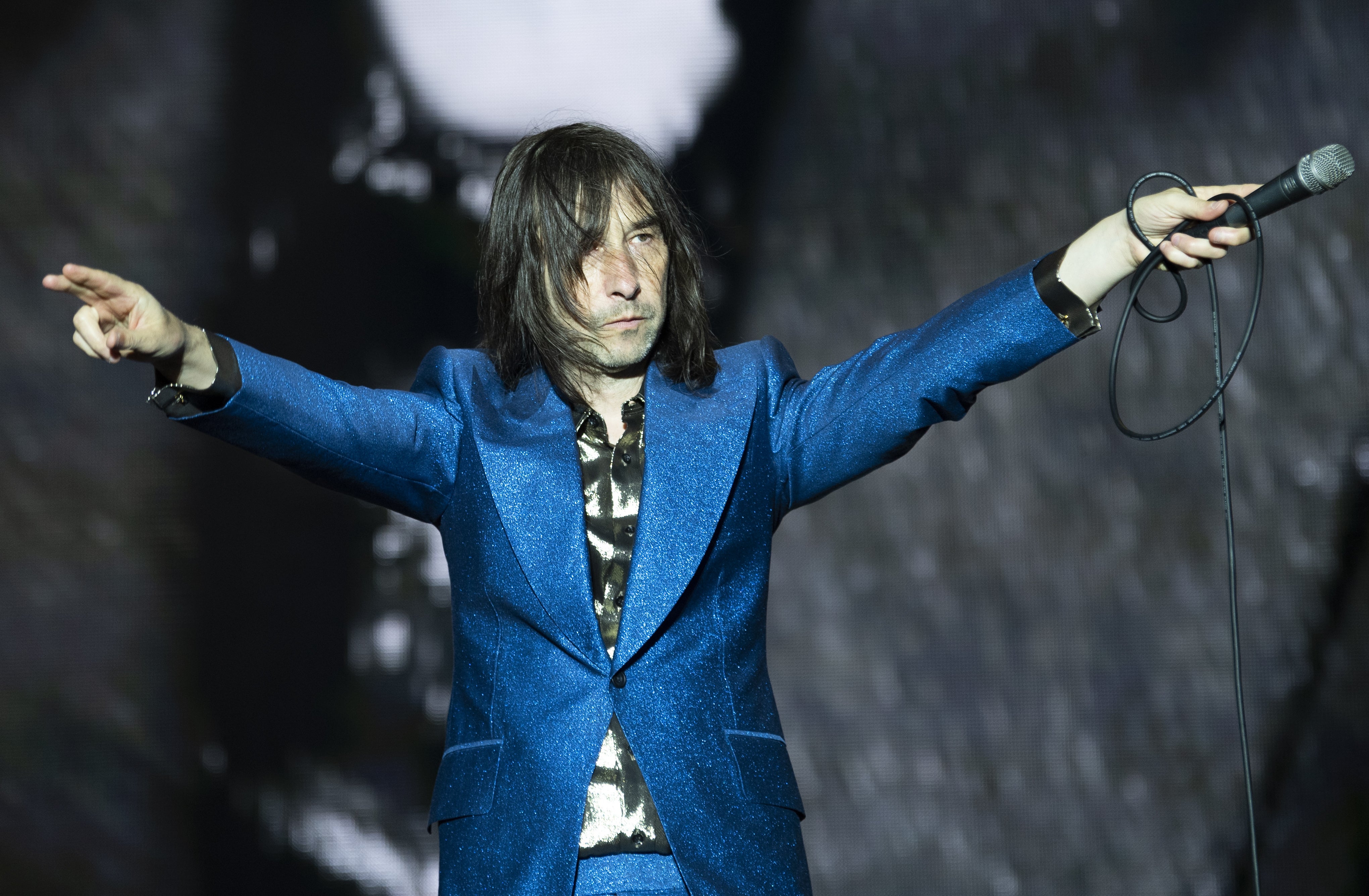 The band, founded by frontman Bobby Gillespie in 1982, were performing a 25-year anniversary show for their album XTRMNTR