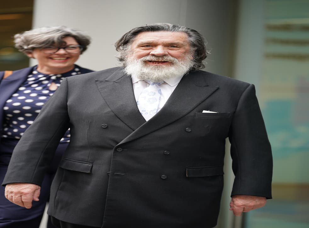 Actor Ricky Tomlinson leaving the Rolls Building in central London, following a hearing in the case against Mirror Group Newspapers over phone hacking and other unlawful information gathering at Mirror Group titles. Picture date: Tuesday April 12, 2022 (Yui Mok/PA)