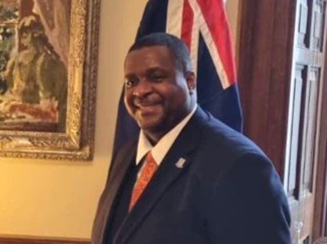 <p>Andrew Fahie has been premier of the British Virgin Islands since 2019 </p>