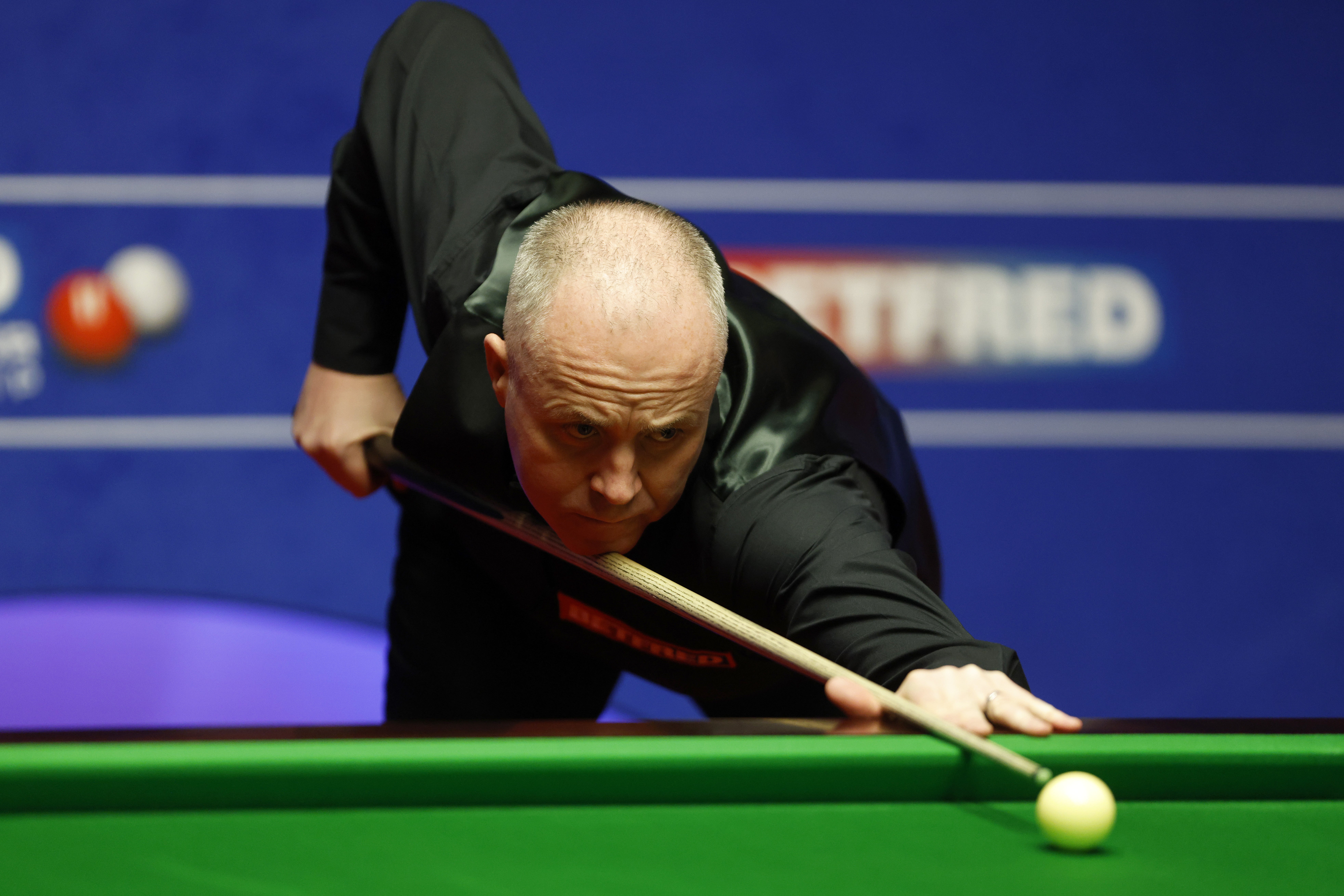 John Higgins took an early 3-0 lead against Ronnie O’Sullivan in their World Championship semi-final (Richard Sellers/PA)
