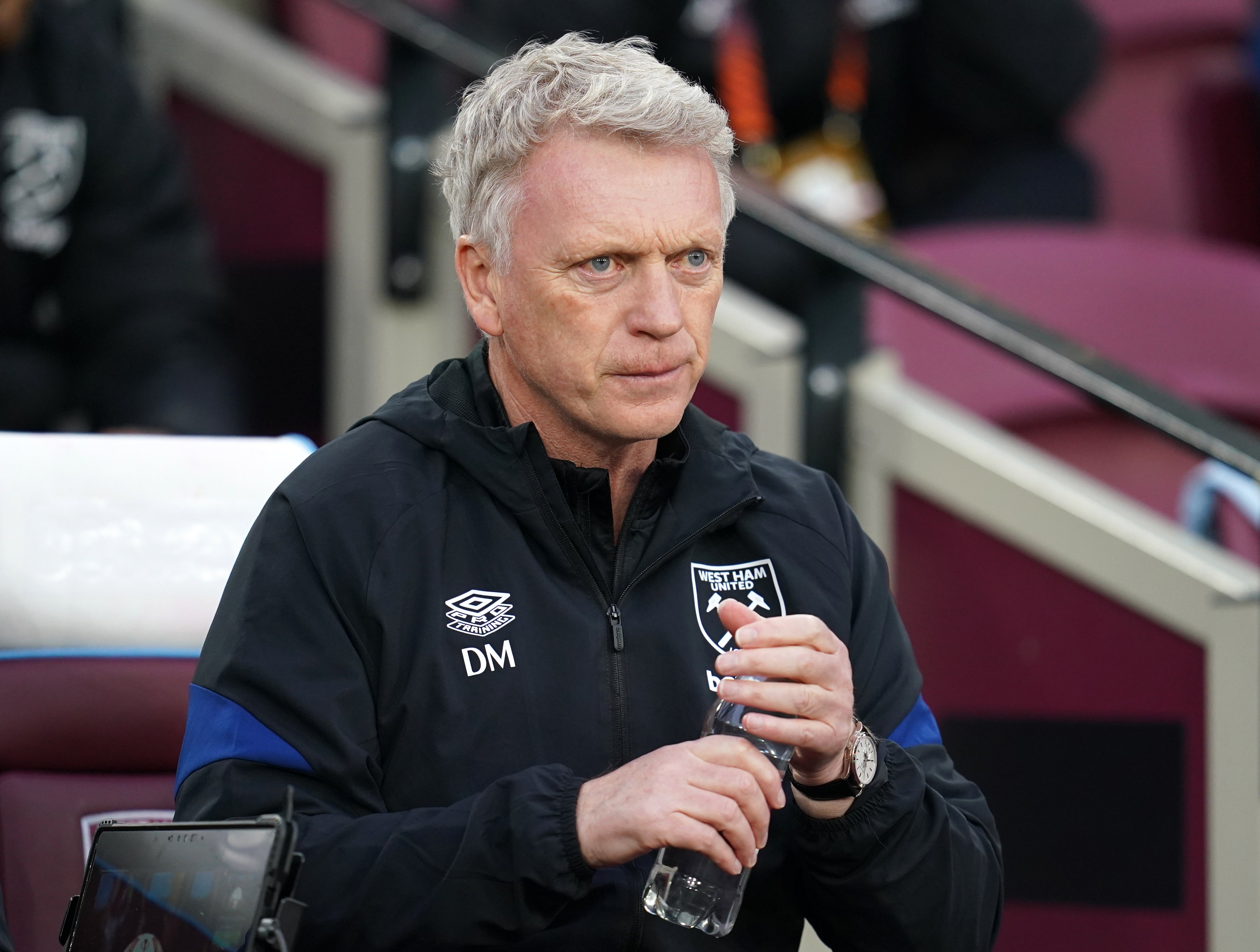 West Ham manager David Moyes admitted his side failed to show enough quality as they slipped to a 2-1 defeat to Eintracht Frankfurt (Nick Potts/PA)