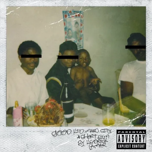 Artwork for Kendrick Lamar’s 2012 album, ‘Good Kid, MAAD City’