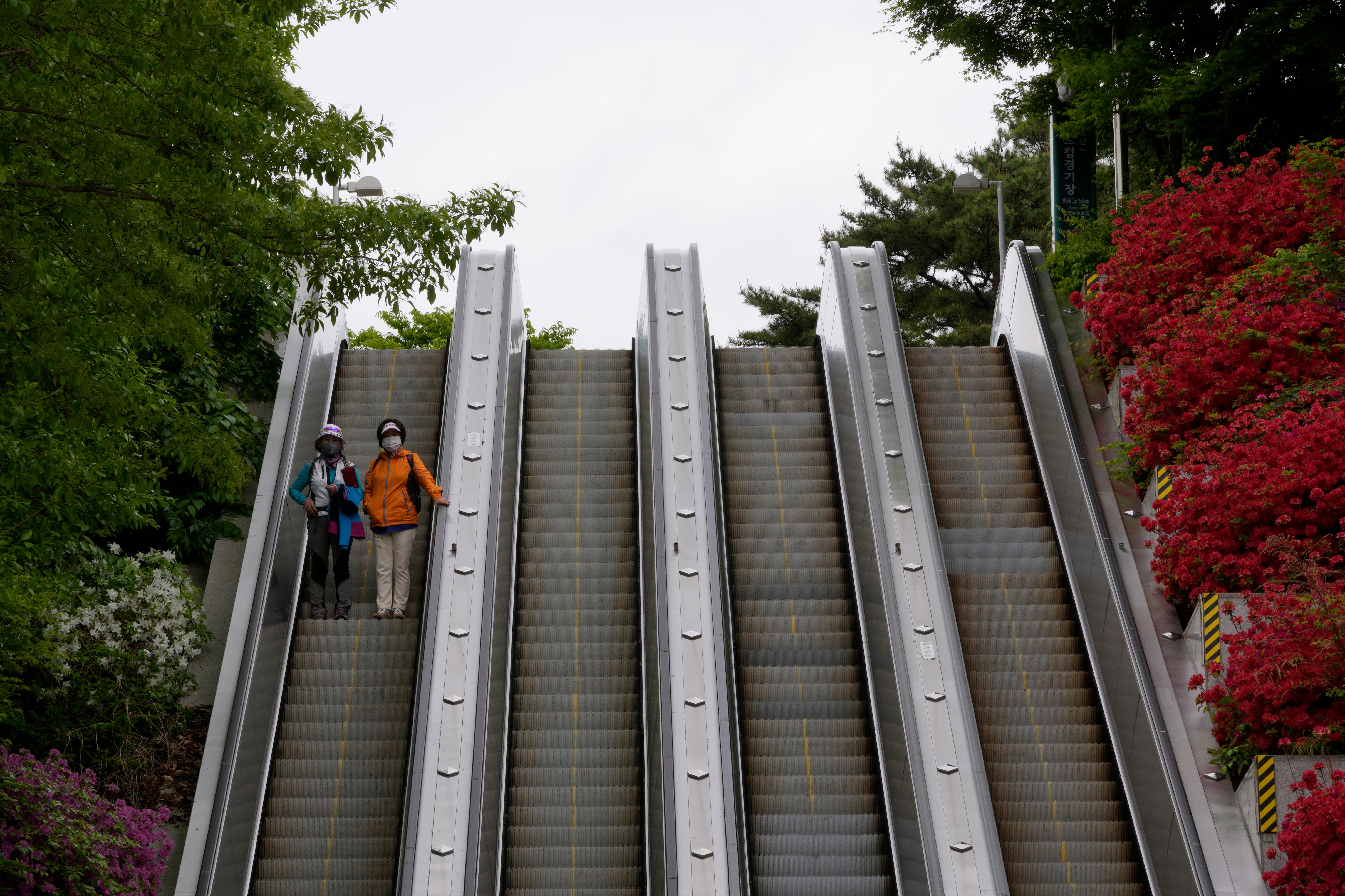Virus Outbreak South Korea Daily Life