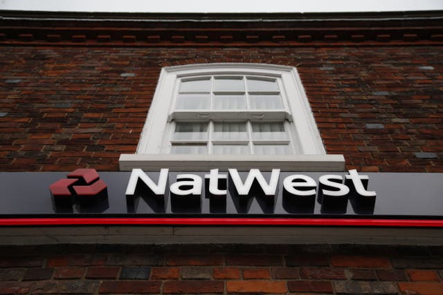 NatWest recorded profits of £1.2bn in the first three months of the year (Jonathan Brady / PA)