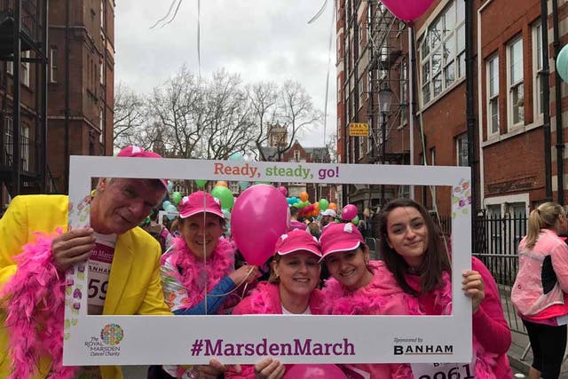 Next month marks the sixth time of Richard taking part in The Banham Marsden March. (Collect/PA Real Life)