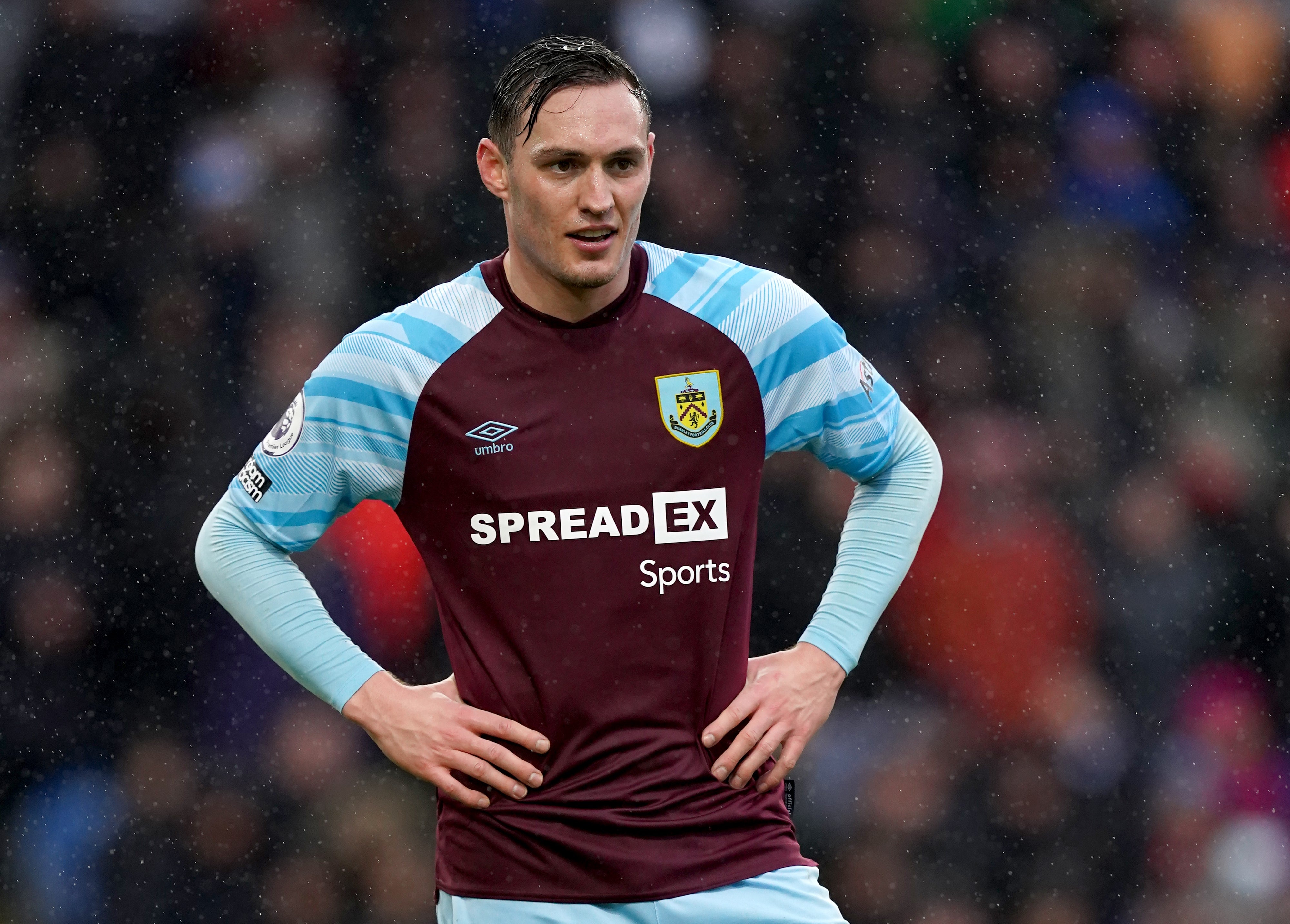 Connor Roberts had a difficult start to life at Burnley (Martin Rickett/PA)