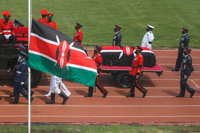 Kenya Former President's Funeral
